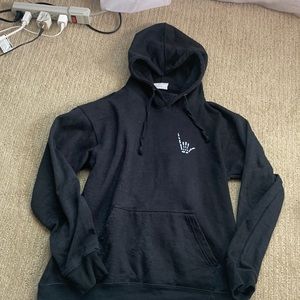 Have a nixe day everyone call your mother mens skeleton hoodie